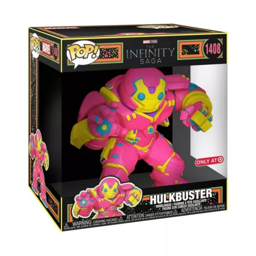 Funko POP Infinity Saga Jumbo Hulkbuster Blacklight 1408 EXCLUSIVE On Hand!