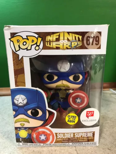 Funko POP! Infinity Warps #679 Soldier Supreme (Glows/Walgreens)