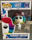 Funko Pop Inside Out Rainbow Unicorn Disney Parks Exclusive 514 Figure Pixar New