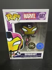 FUNKO POP ! IRONHEART 687 GLOW CHASE POP IN A BOX EXCLUISVE H01