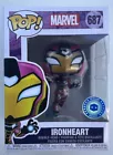 Funko Pop Ironheart 687 Marvel Pop in a Box Exclusive with Protector