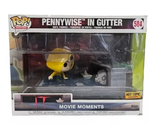 Funko Pop! It - Pennywise In Gutter #584 Hot Topic Exclusive Movie Moments