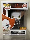 Funko Pop! IT Pennywise with Balloon #475 Hot Topic Exclusive Metallic