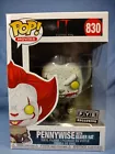 Funko POP! IT Pennywise with Beaver Hat #830 FYE Exclusive (Black & White)