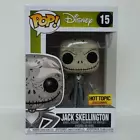 Funko Pop Jack Skellington Zero Artwork 15 Hot Topic Exclusive Disney NBC Figure