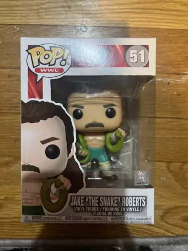 Funko Pop Jake The Snake Roberts 51 WWE Wrestling Vinyl Figure