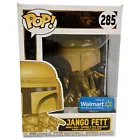 Funko POP Jango Fett #285 Bobblehead Star Wars Gold Walmart Exclusive New