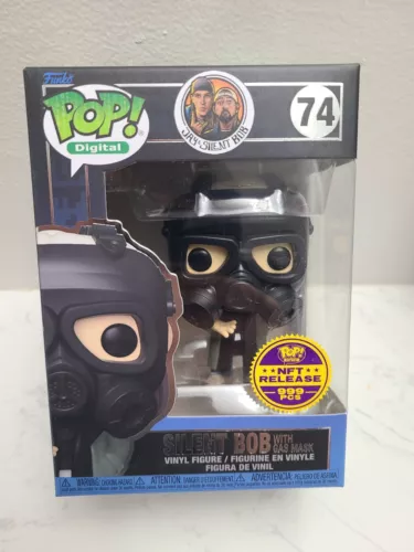 Funko Pop! Jay & Silent Bob #74 Silent Bob With Gas Mask Grail