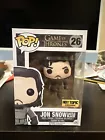 Funko Pop Jon Snow #26 Hot Topic Exclusive Game of Thrones AUTHENTIC MINT