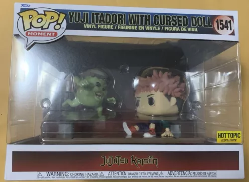 Funko POP! Jujutsu Kaisen - Yuji Itadori With Cursed Doll #1541 HOT TOPIC