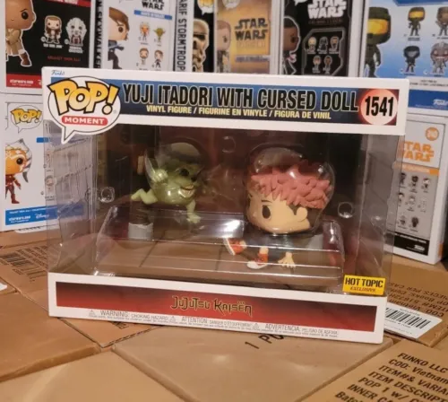 Funko POP! Jujutsu Kaisen - Yuji Itadori With Cursed Doll #1541 HOT TOPIC