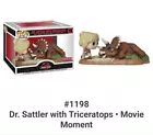 Funko POP! - Jurassic Park - 1198 Dr. Sattler With Triceratops Movie Moment