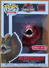 Funko Pop Jurassic Park Dilophosaurus RED #550 Target Exclusive Vinyl Figure NEW