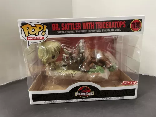 Funko POP! Jurassic Park: Dr. Sattler With Triceratops (#1198)Target Exclusive