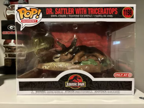 Funko POP! Jurassic Park: Dr. Sattler With Triceratops (#1198)Target Exclusive