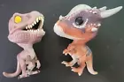 Funko Pop Jurassic Park World 25th Anniversary #549 Velociraptor & Stygimoloch!