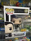 Funko Pop! Justice League #1127 Superman Hot Topic Exclusive With Soft Protector