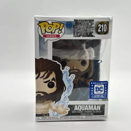 Funko Pop! Justice League - Aquaman #210 Damaged Box