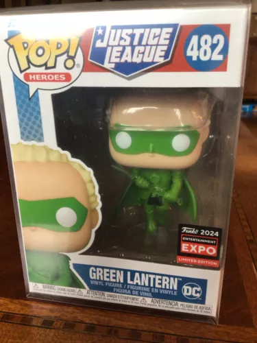 Funko Pop Justice League Dc Green Lantern 482 Protector Expo 2024 Wb Hal Comic