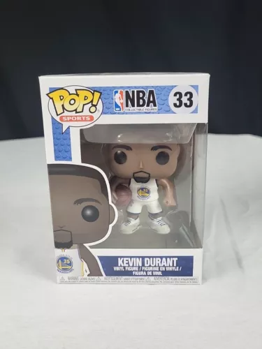 Funko Pop Kevin Durant Golden State Warriors NBA #33 W/ Protector