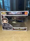 FUNKO POP KNIGHT RIDER WITH KITT CAR NEW #50 POP RIDES TV CLASSIC