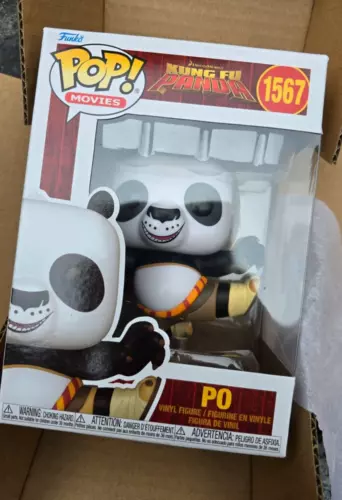 Funko Pop!  Kung Fu Panda Po (Flying Sidekick) #1567