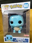 Funko Pop! Large Squirtle Game Pokemon #505 10in Figure Toy Target Exclusive New