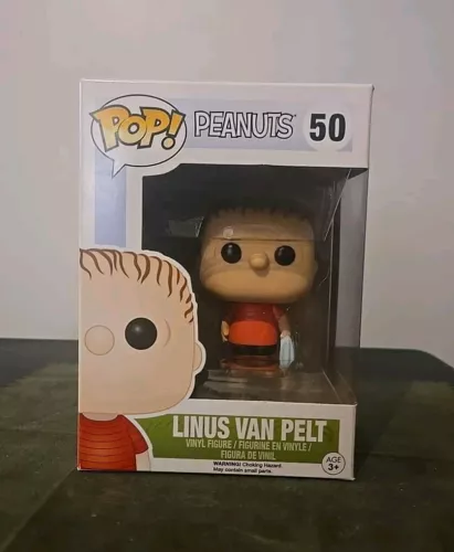 Funko Pop! Linus Van Pelt Peanuts #50 Snoopy Charlie Brown Vinyl Figure