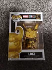 Funko Pop Loki Gold Chrome Marvel Studios First Ten Years Vinyl Figure #376