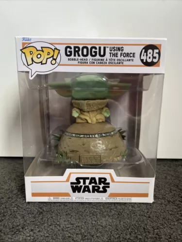 Funko Pop! Mandalorian Grogu Using The Force Star Wars #485