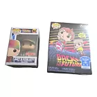 Funko Pop Marty in Future 962 Metallic Target & Back to The Future Shirt Set