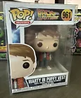 FUNKO POP ! MARTY IN PUFFY VEST 961 BACK TO THE FUTURE DB2