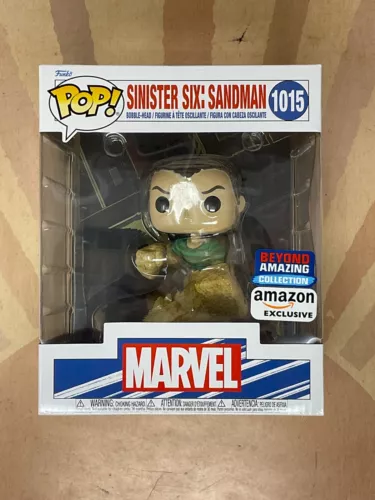 Funko Pop! Marvel #1015 Sandman Beyond Amazing Amazon Exclusive Vinyl Figure #G