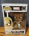 Funko Pop! Marvel 188 Iron Fist (Gold) PX Previews Exclusive w/Protector NIB