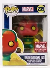 Funko Pop! Marvel 239 Vision Avengers #57 Collector Corps Vinyl Figure New