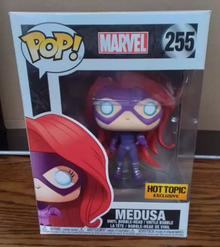 Funko Pop! Marvel #255 Medusa - Hot Topic Exclusive - Free Shipping Great Price!