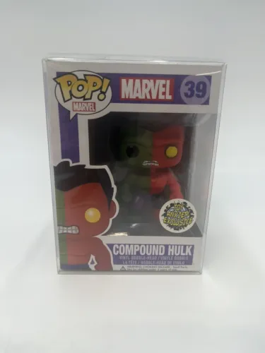 Funko Pop Marvel #39 COMPOUND HULK Toy Anxiety Exclusive W/ Protector (2013)