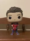 Funko Pop Marvel 395 Spider-Man Game Sony Peter Parker Unmasked Gamerverse