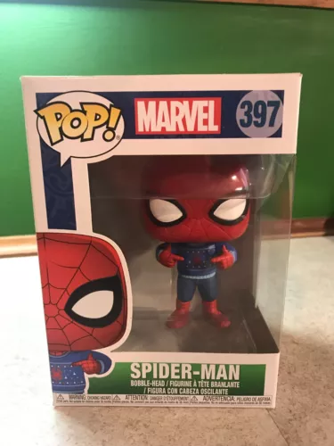 Funko POP! Marvel #397 Spider-Man (Christmas Sweater)