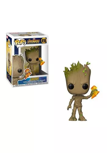 Funko Pop! Marvel: 416 Avengers Infinity War Groot With Stormbreaker Brand New