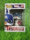 Funko Pop! Marvel 532 Cap Snowman Holiday Captain America Pop Vinyl Figure