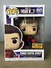 Funko Pop Marvel 947 Unmasked Zombie Hunter Spidey Spider-Man What If Hot Topic