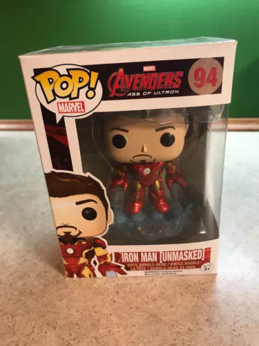 Funko POP! - Marvel Avengers Age of Ultron Iron Man (unmasked) 94