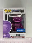 Funko Pop! Marvel Avengers Endgame #499 Hulk Walmart Exclusive Purple Chrome A01