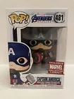 Funko Pop Marvel Avengers Endgame Captain America #481 Exclusive Collector Corps