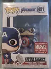 FUNKO POP MARVEL AVENGERS ENDGAME CAPTAIN AMERICA MARVEL EXCLUSIVE #481