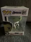 Funko Pop! Marvel Avengers Endgame: Hulk #451 Vinyl Bobble-Head Figure