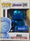 Funko Pop! Marvel Avengers Endgame Hulk #499 ~ Blue Chrome ~ Walmart Exclusive