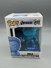 Funko POP Marvel Avengers Endgame Hulk #499 Figure Walmart Exclusive Blue Chrome