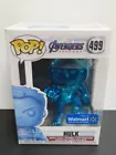 Funko Pop Marvel Avengers Endgame Hulk Blue Bobble Head Walmart Exclusive #499